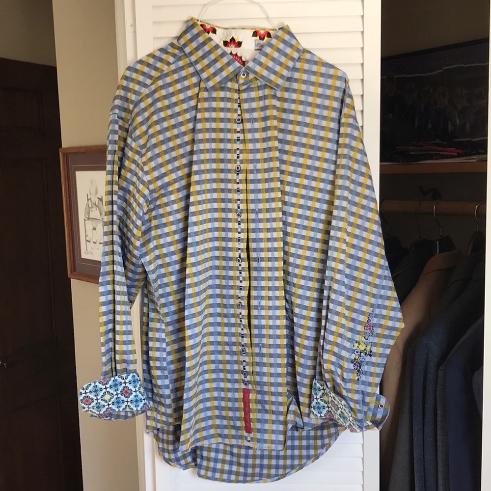 Robert Graham Mens button down shirt